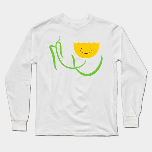 happy flower gift Long Sleeve T-Shirt by jaml-12